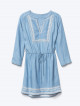 Tencel embroidered dress