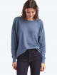 Ladder-trim pullover sweatshirt