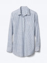 Boyfriend pinstripe popover