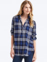 Soft plaid tunic