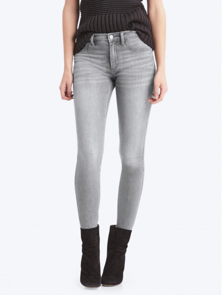 High Stretch Legging Jeans Gray Denim