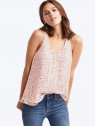 Crochet lace scoop tank