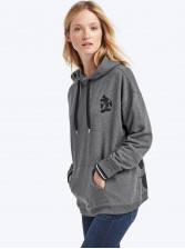 Brushed half-zip pullover