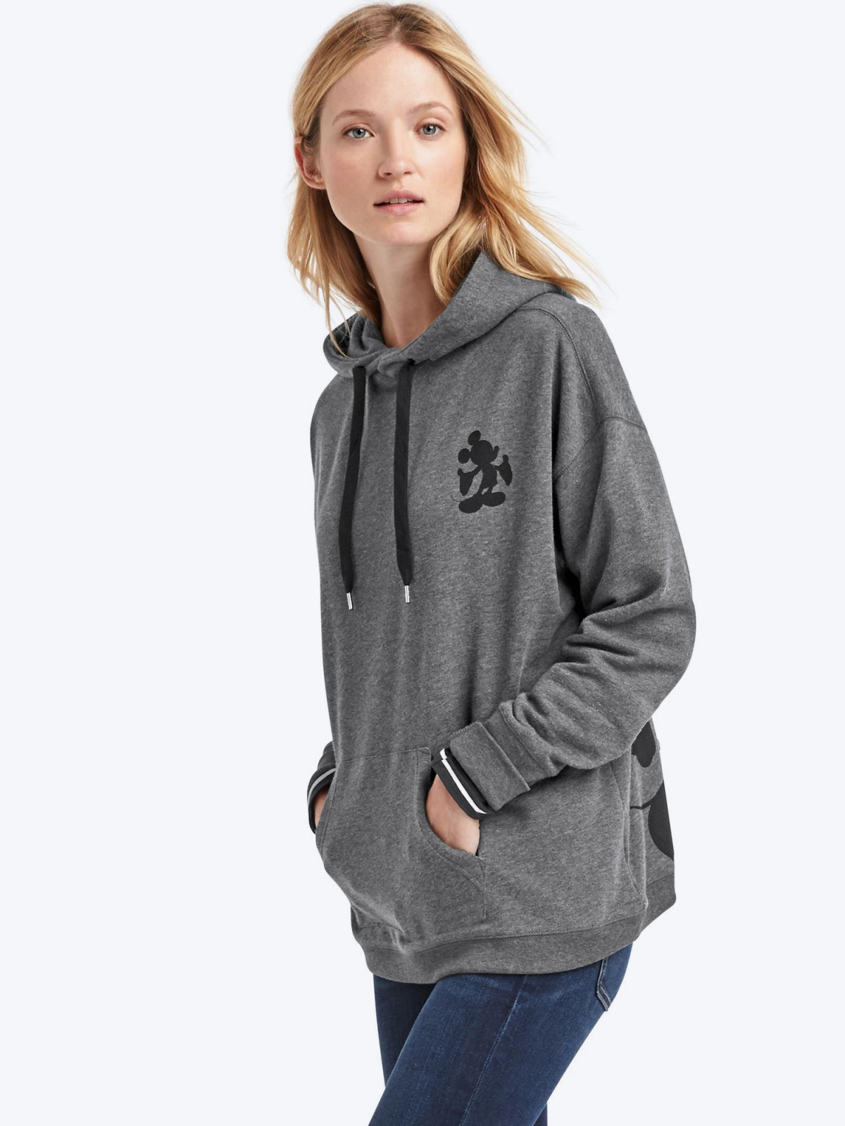 Brushed half-zip pullover