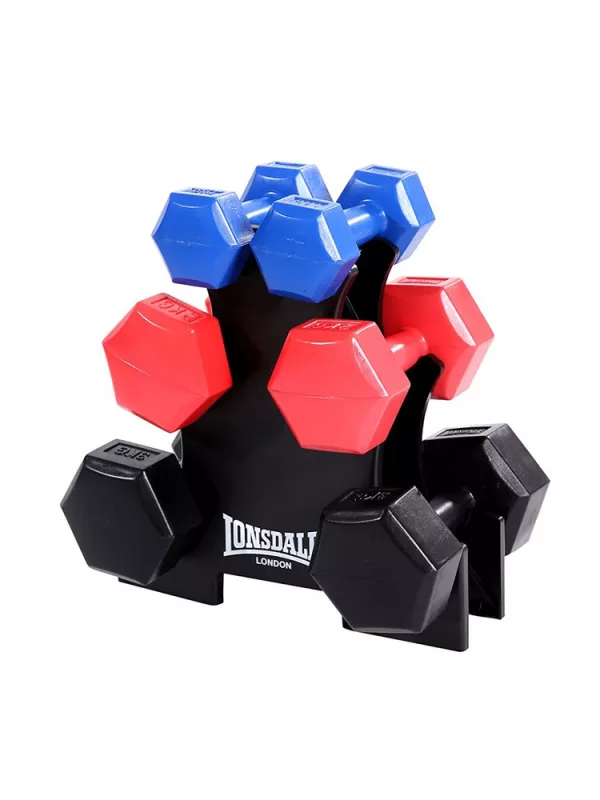 Lonsdale 12kg Dumbell Set